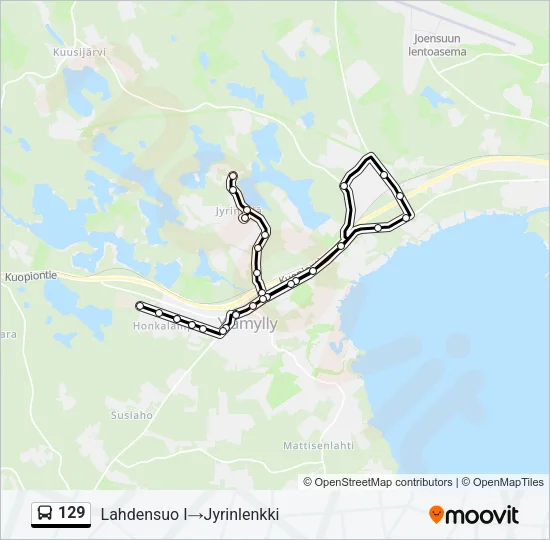 129  Line Map