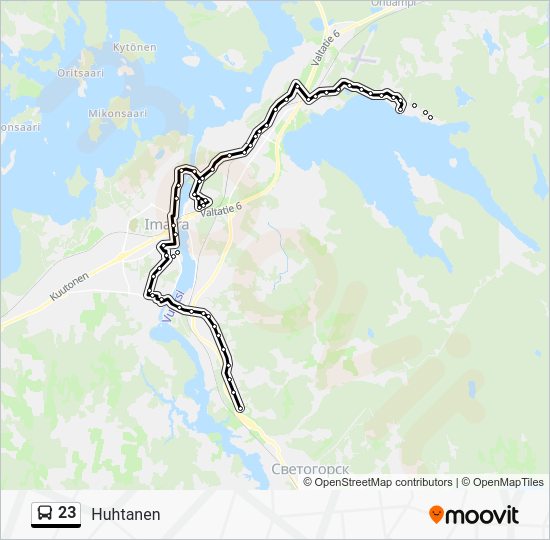 23-route-schedules-stops-maps-huhtanen-updated