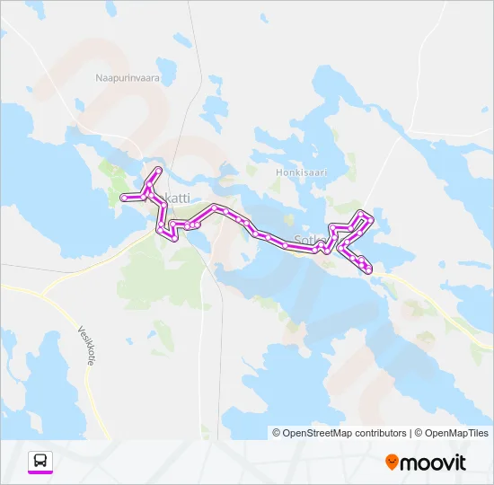 SOTKATTI Bus Line Map