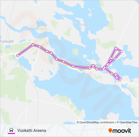 SOTKATTI Bus Line Map