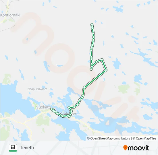 SIPINEN AP Bus Line Map