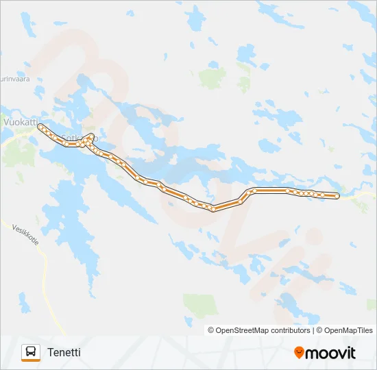 ONTOJOKI AP Bus Line Map