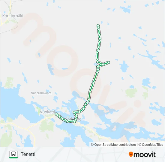 SIPINEN AP Bus Line Map