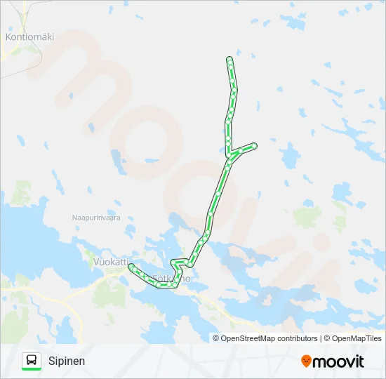 SIPINEN IP Bus Line Map