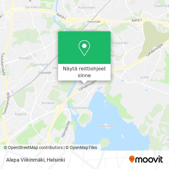 Alepa Viikinmäki kartta