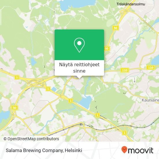 Salama Brewing Company kartta