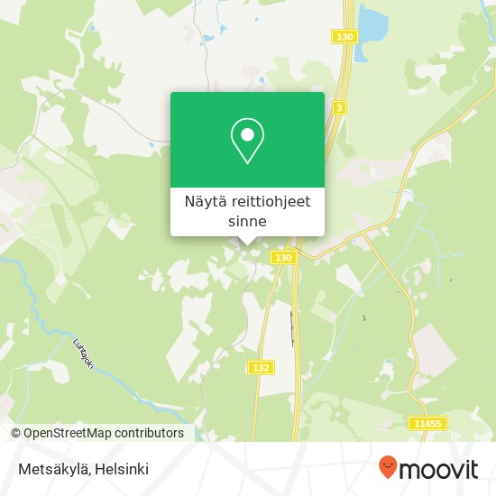 Kuinka päästä kohteeseen Metsäkylä paikassa Nurmijärvi kulkuvälineellä  Bussi tai Juna?
