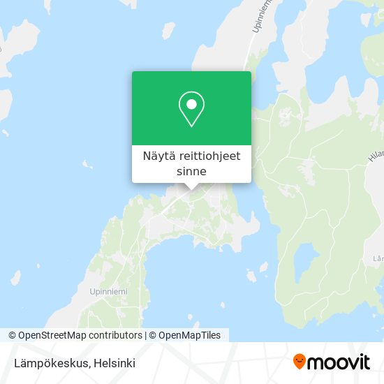 Lämpökeskus kartta