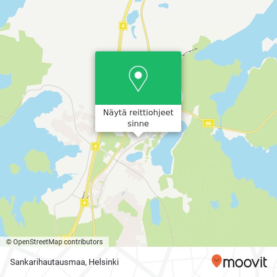 Sankarihautausmaa kartta