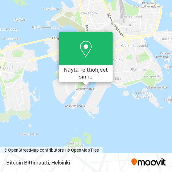 Bitcoin Bittimaatti kartta