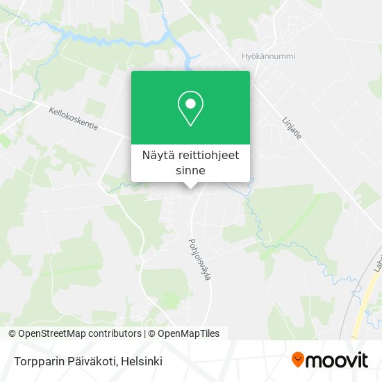 Torpparin Päiväkoti kartta