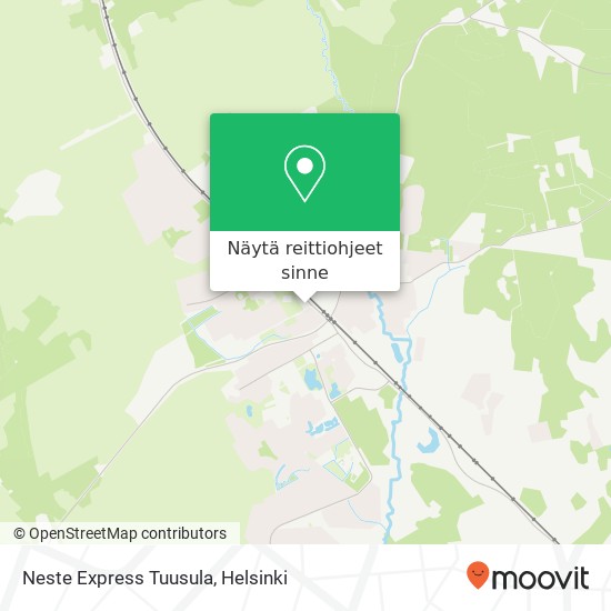 Neste Express Tuusula kartta