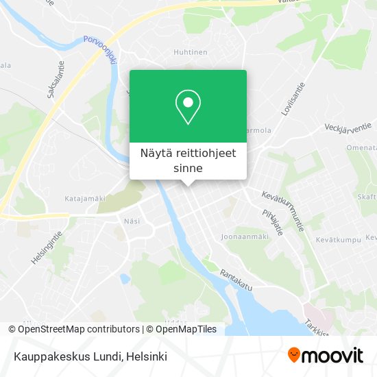 Kauppakeskus Lundi kartta