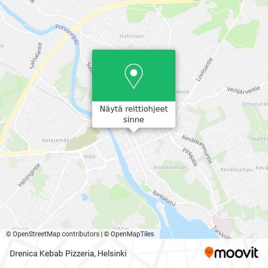Drenica Kebab Pizzeria kartta