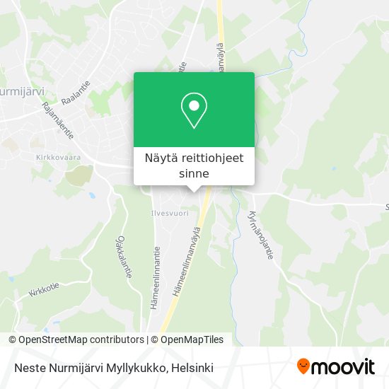 Neste Nurmijärvi Myllykukko kartta