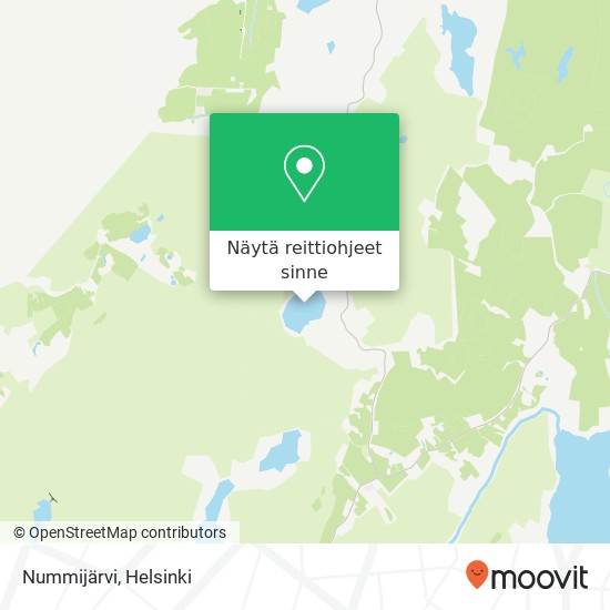 Nummijärvi kartta