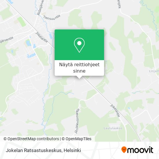 Jokelan Ratsastuskeskus kartta