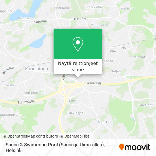Sauna & Swimming Pool (Sauna ja Uima-allas) kartta
