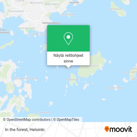 In the forest kartta