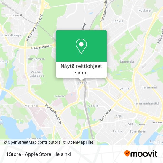 1Store - Apple Store kartta