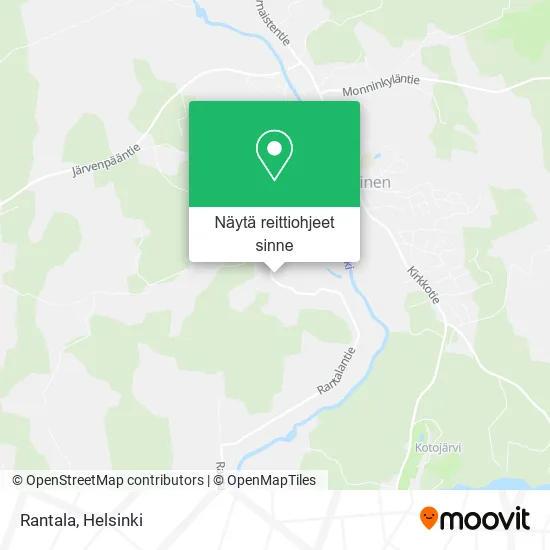 Rantala kartta