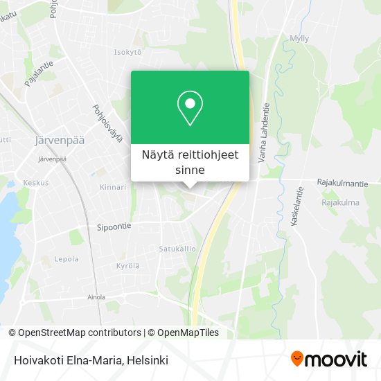 Hoivakoti Elna-Maria kartta
