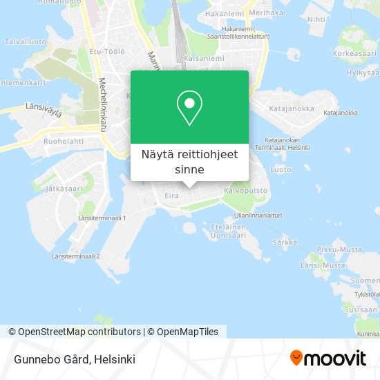 Gunnebo Gård kartta
