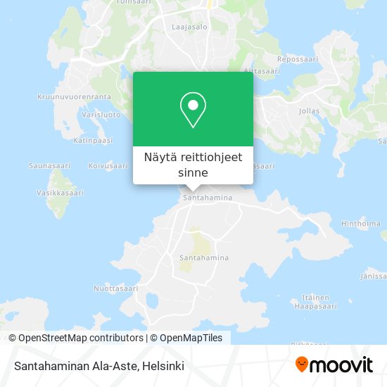 Santahaminan Ala-Aste kartta