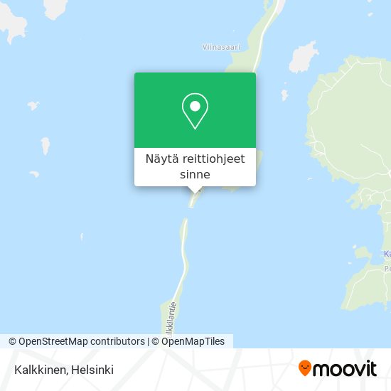 Kalkkinen kartta