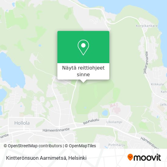 Kuinka päästä kohteeseen Kintterönsuon Aarnimetsä paikassa Lahti  kulkuvälineellä Bussi tai Juna?