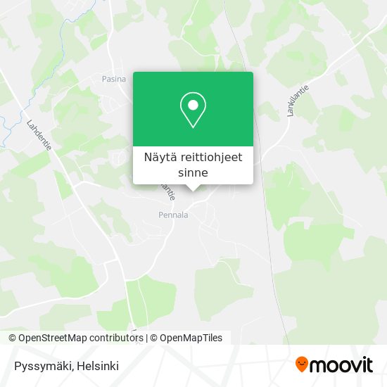Kuinka päästä kohteeseen Pyssymäki paikassa Orimattila kulkuvälineellä  Bussi tai Juna?