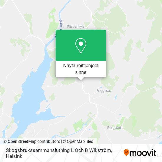 Skogsbrukssammanslutning L Och B Wikström kartta