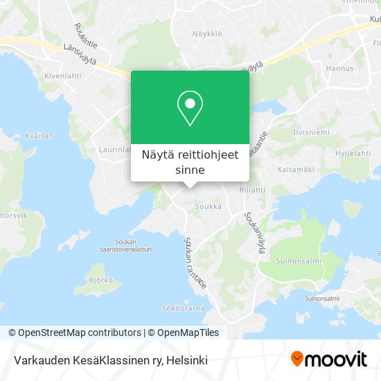 Varkauden KesäKlassinen ry kartta