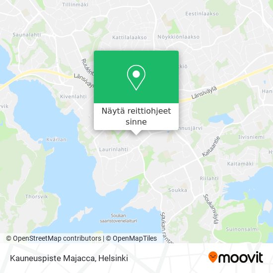 Kauneuspiste Majacca kartta