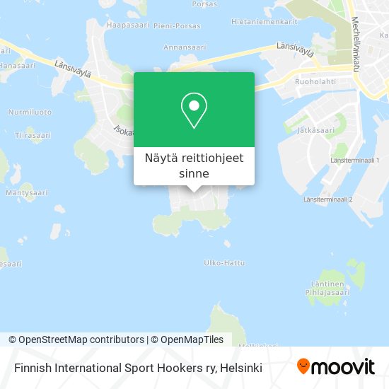 Finnish International Sport Hookers ry kartta