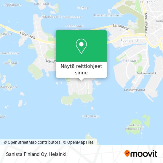 Sanista Finland Oy kartta