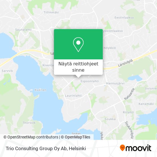 Trio Consulting Group Oy Ab kartta