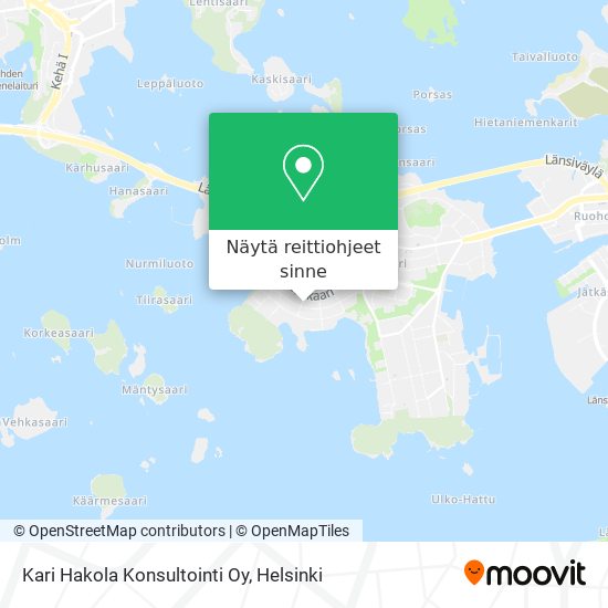 Kari Hakola Konsultointi Oy kartta