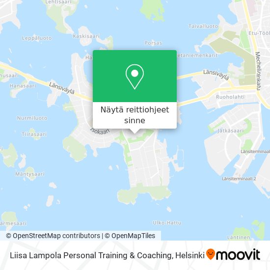 Liisa Lampola Personal Training & Coaching kartta