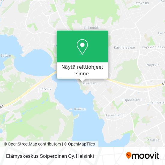 Elämyskeskus Soiperoinen Oy kartta