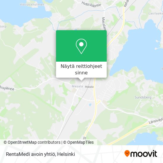 RentaMedi avoin yhtiö kartta