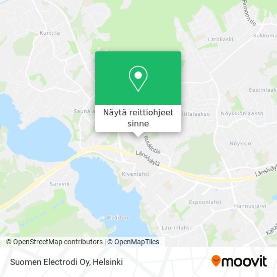 Suomen Electrodi Oy kartta