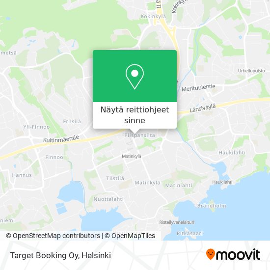 Target Booking Oy kartta