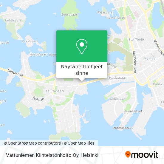 Vattuniemen Kiinteistönhoito Oy kartta