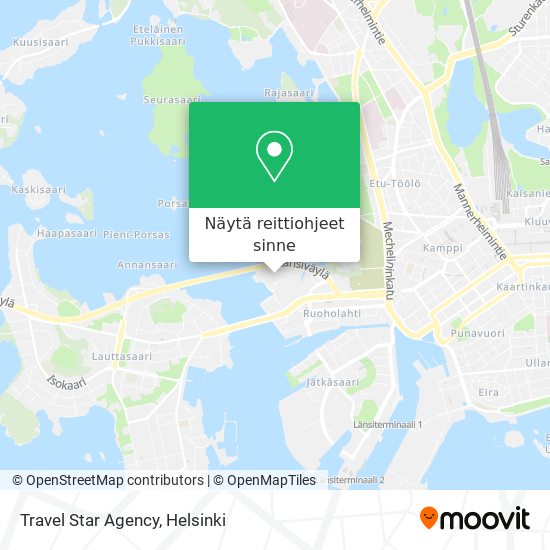 Travel Star Agency kartta