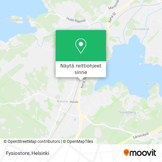 Fysiostore kartta