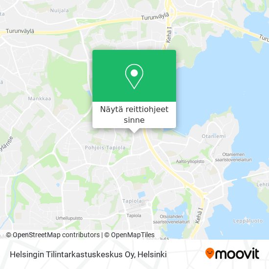 Helsingin Tilintarkastuskeskus Oy kartta