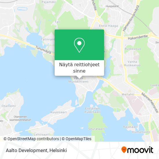 Aalto Development kartta