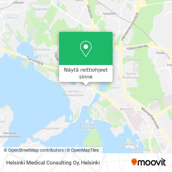 Helsinki Medical Consulting Oy kartta
