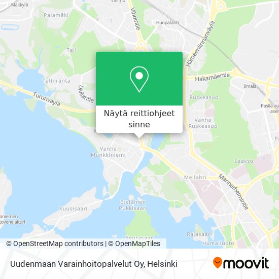 Uudenmaan Varainhoitopalvelut Oy kartta